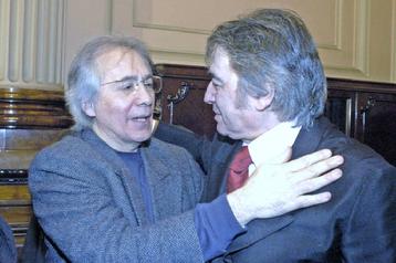 Juan Gamba Gentilini y Sandro en el Honorable Senado de la Nación Argentina